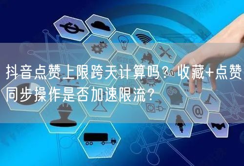 抖音点赞上限跨天计算吗？收藏+点赞同步操作是否加速限流？
